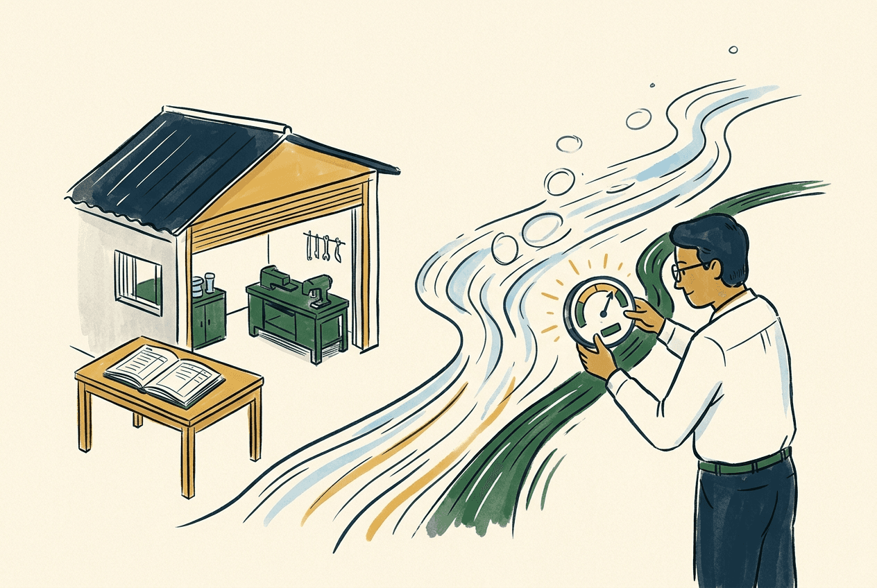 Flow-Based MSME Underwriting for Lenders