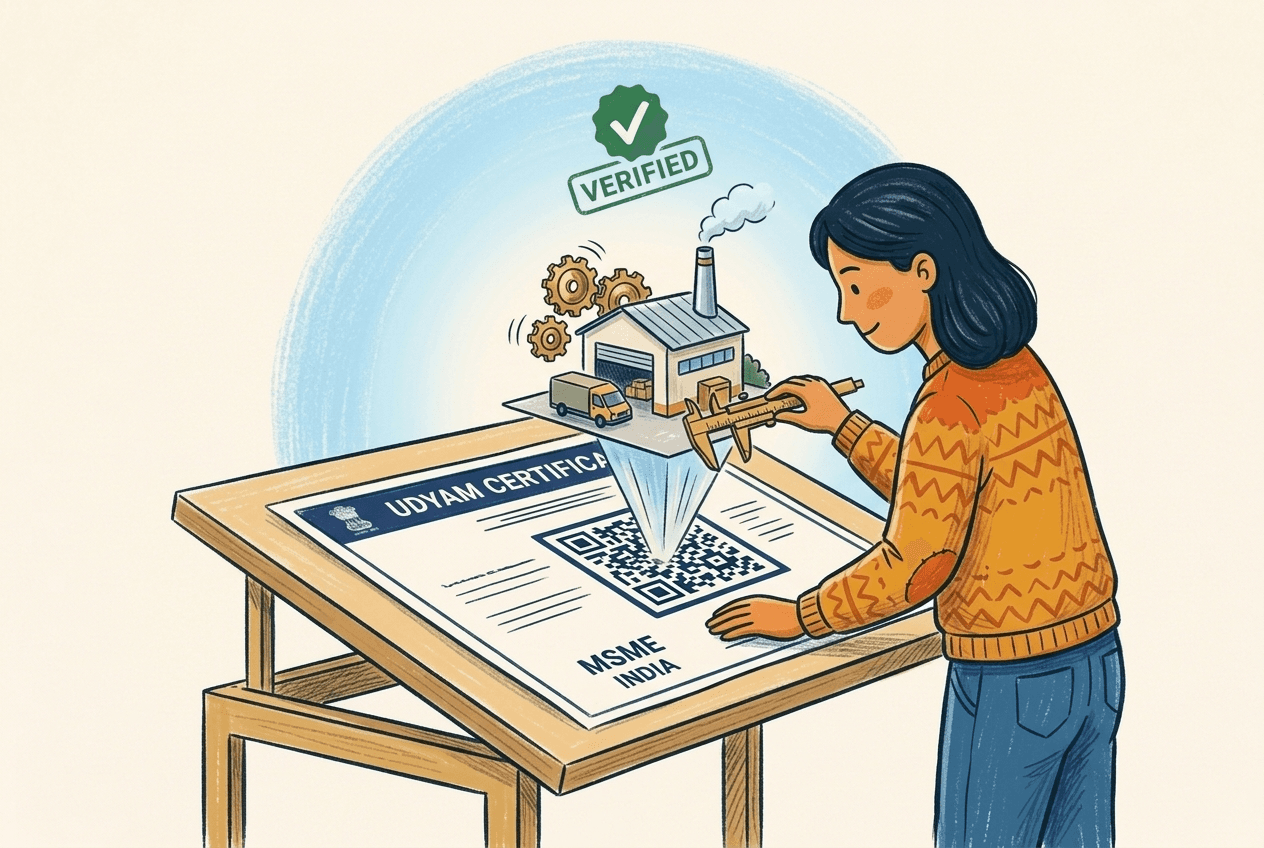 Udyam Certificate: What Lenders Need to Verify Before Approving an MSME Loan